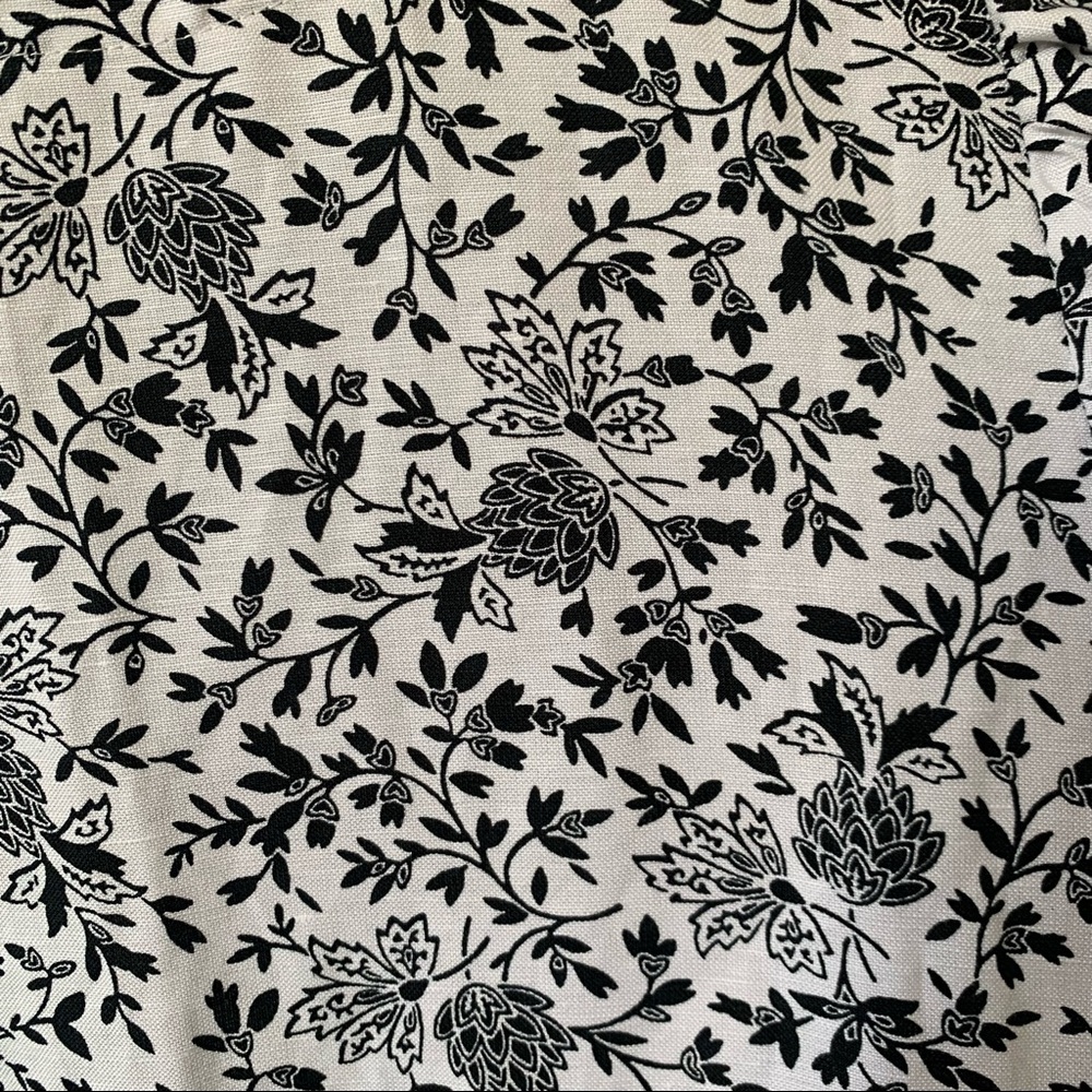 NWT LOFT Floral Ruched Short Sleeve Mini Shift Dress 14 - Picture 8 of 12